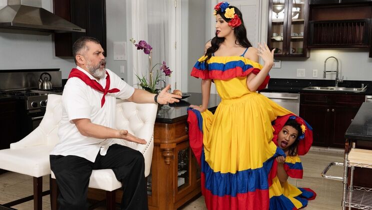 [TransAngels] - Zariah Aura's Big Ass in Doggystyle Cumbia - Jessy Dubai - Zariah Aura