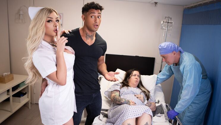 [TransAngels] - Horny Nurse and DILF Have Wild Sex