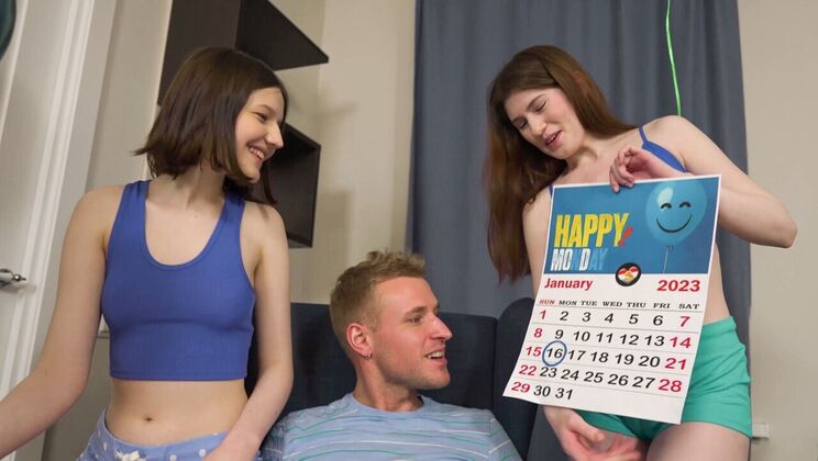 [ClubSweethearts] - Three's a Party: Blowjob, Cumshot, and Facial Frenzy - Leo Dee - Hot Pearl - Margo von Teese