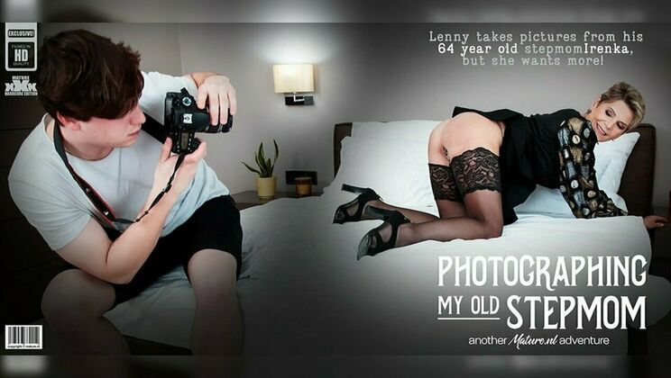[Mature.nl] - Stepmom Irenka’s Wet Pussy Drives Step Son Wild