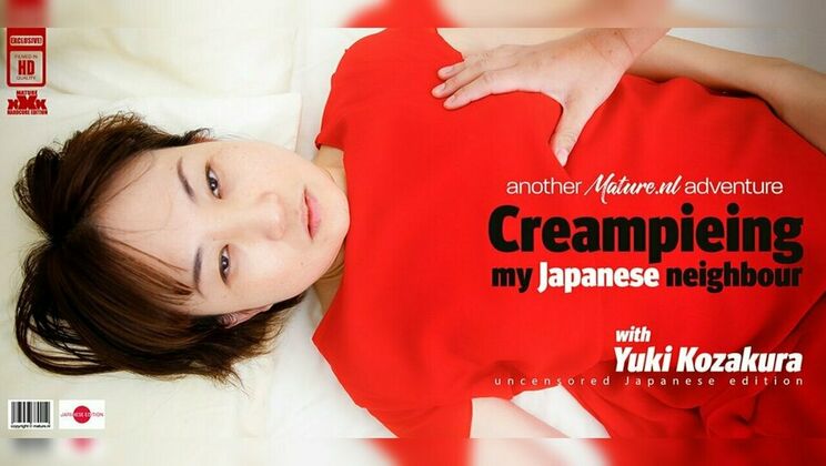 Japanese Mom Yuki Kozakura's Hot Creampie Encounter