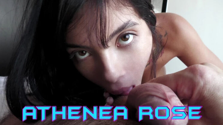 [WakeupnFuck] - Brunette Athenea Rose Gets DP - Athenea Rose