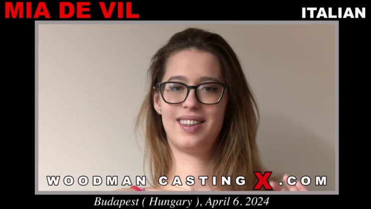 Mia De Vil Casting - Anal, Blowjob & Cumshot