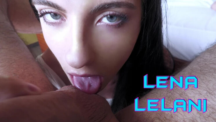 Lena Lelani Gives a Blowjob