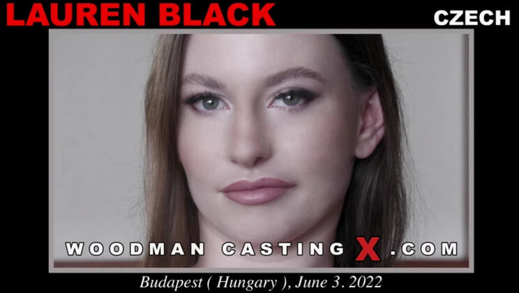 Beautiful Lauren Black Casting Big Tits