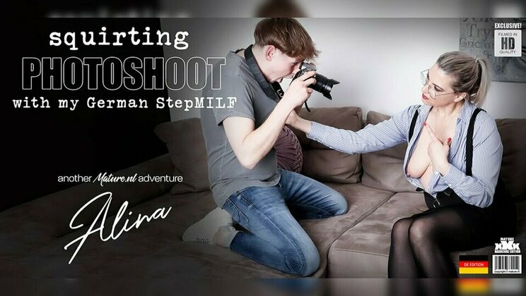 [Mature.nl] - Mature German Stepmom Alina Cums with Hugh Stefner - Alina (EU) - Hugh Stefner
