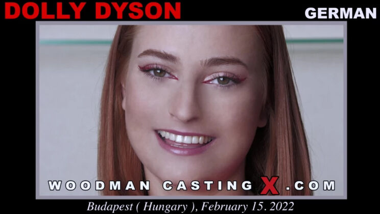 [WoodmanCasting] - Sexy Redhead Dolly Dyson Strips Down - Dolly Dyson