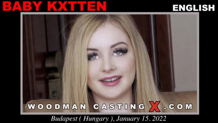 [WoodmanCasting] - Teen Temptress Baby Kxtten