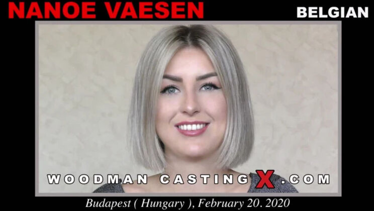 [WoodmanCasting] - Nanoe Vaesen Blonde Striptease Turns into Intense Domination