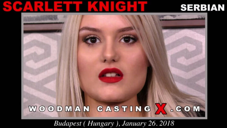 [WoodmanCasting] - Scarlett Knight's Wild Anal Adventure - Scarlett Knight
