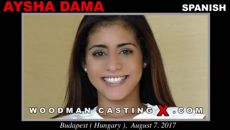 [WoodmanCasting] - Aysha Dama's Hot Young Casting with Rimming - Aysha Dama