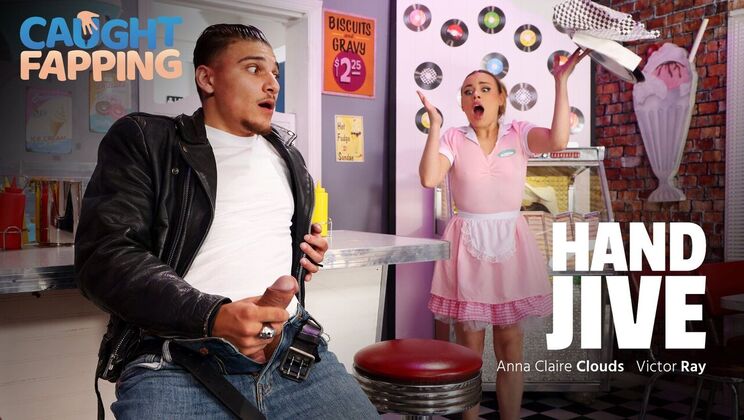 [CaughtFapping] - Pussy Licking Pleasure with Anna Claire Clouds and Victor Ray - Anna Claire Clouds - Victor Ray