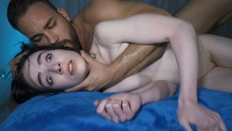 [PornForce] - Teen Struggles to Deepthroat Huge Dick