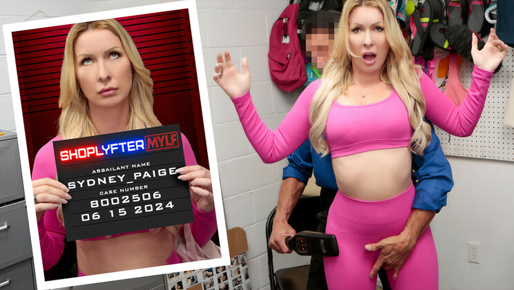 Tommy Gunn Fucks and Cums on Blonde MILF Sydney Paige