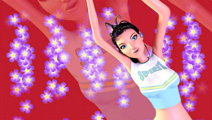 [AdultTimeAnimation] - Big Tits Uniform Girl Dances by Herself