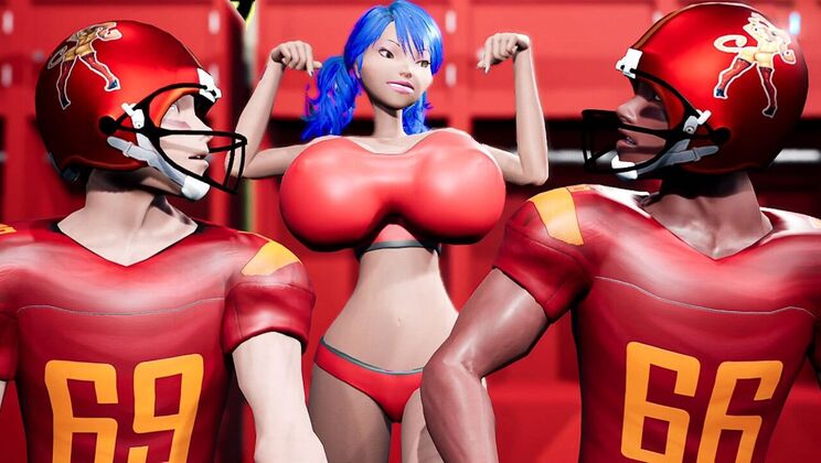 [AdultTimeAnimation] - Halftime Handjob Frenzy