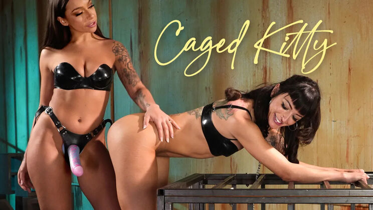 [EverythingButt(Kink)] - Caged and Fucked: Charlie Valentine Meets April Olsen - April Olsen - Charlie Valentine