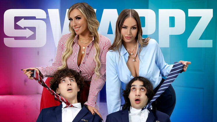 [MomSwap] - Couch Fun with Big Ass MILFs Desiree Dulce and Mia James - Desiree Dulce - Elias Cash - Mia James - Dylan Ledger