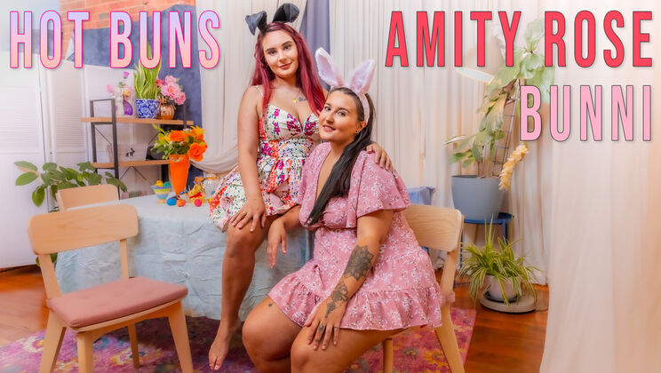 [GirlsOutWest] - Aussie Beauties Amity Rose & Bunni in Panties - Amity Rose - Bunni