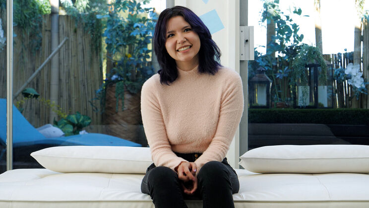 Kassandra's Hot Blowjob Audition - Doggystyle Finish