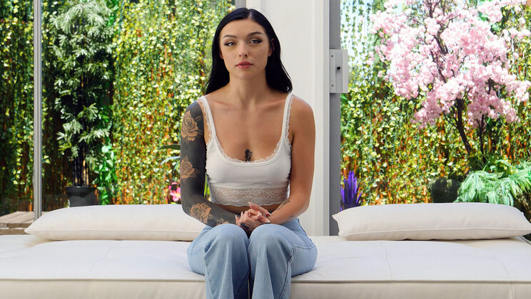 [CastingCouchHD] - Violet's POV Blowjob and Sex - Violet