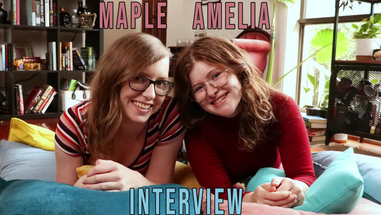 [GirlsOutWest] - Hairy Redheads Amelia and Maple in Interview - Maple - Amelia P