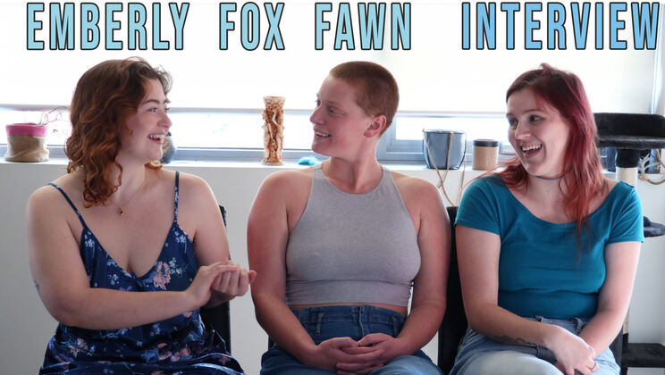 [GirlsOutWest] - The Redhead Diaries: Fox, Fawn, and Emberly's Interview - Fox - Fawn - Emberly