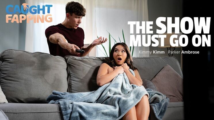 [CaughtFapping] - Parker and Kimmy's Blowjob Party - Kimmy Kimm - Parker Ambrose