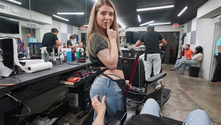 [MOFOS] - Getting It On at the Barbers - Parker Ambrose - Lucky Anne