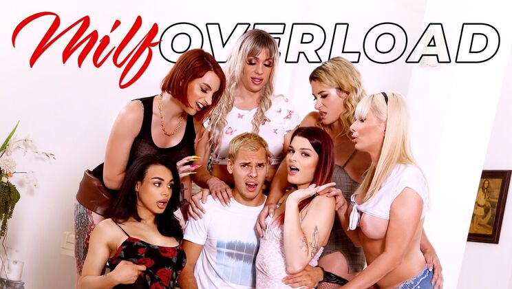 [MILFOverload] - Overloaded with Horny Teens - Nikki Vicious - Eva Maxim - Cherry Mavrik - Janie Blade - Tony Sting - Asia Belle - Jamie Kelly