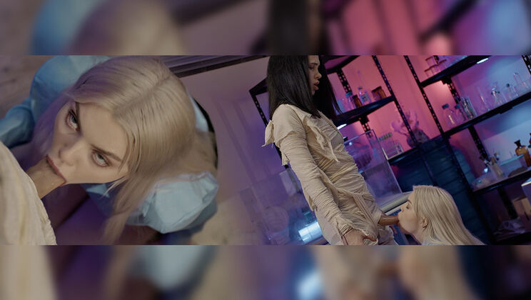 Teen Blonde's Secret Delight - Creampie