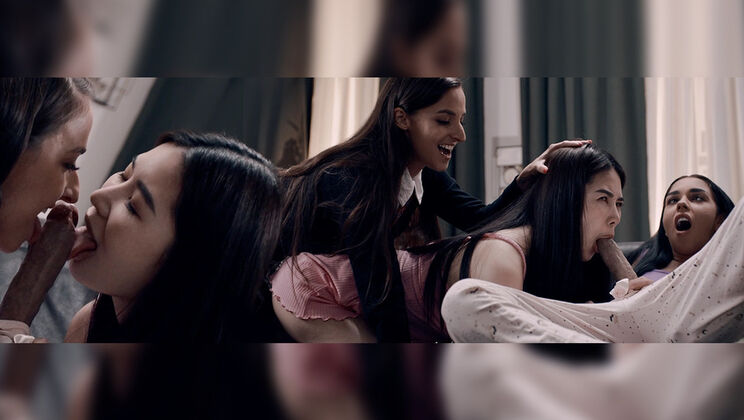 Big Boobs Asian Blowjob Extravaganza