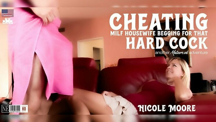 Cheating MILF Nicole Moore Loves to Masturbate
