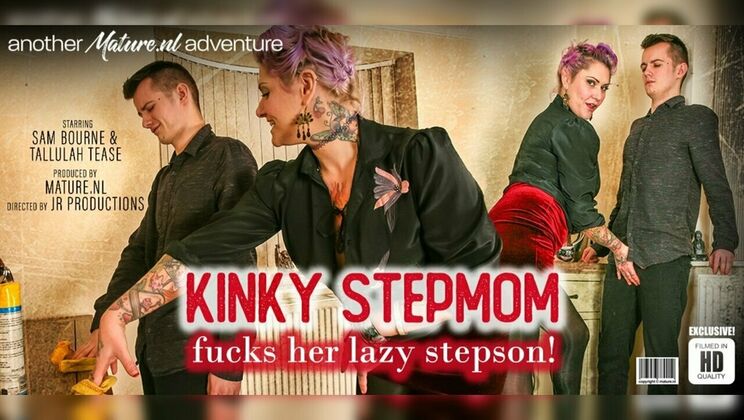 Milf Sam Bourne Fucks Lazy Stepson!