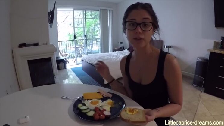 Deepthroat and Small Tits: Marcello Bravo and LittleCaprice