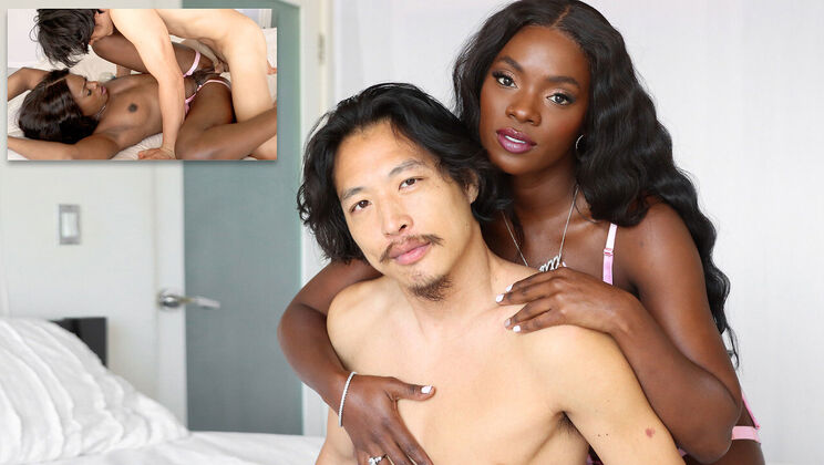 Leo Vice Pumps Cum in Ana Foxxx's Mouth