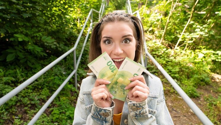 [PublicAgent] - Big Cock Fucks Shaved Brunette in Missionary - Martin Gun - Agatha Shay