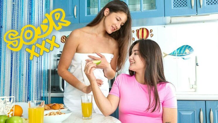 [ClubSweethearts] - Kamilla C and Amelia Ost in a Lesbian Kiss and Lick Session - Kamilla C - Amelia Ost