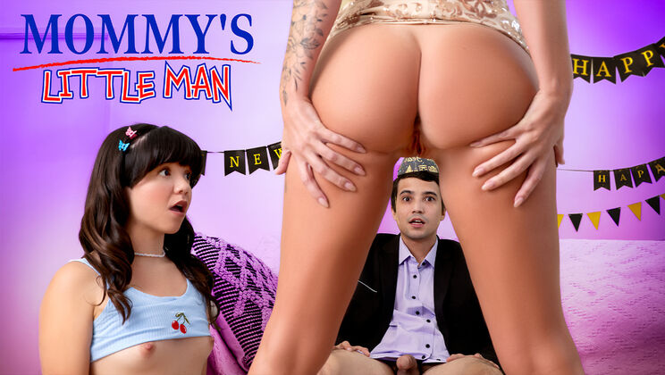 [Mommy’sLittleMan] - New Year's Threesome with Asian Petite Girls - Ricky Spanish - Mochi Mona - Annie King