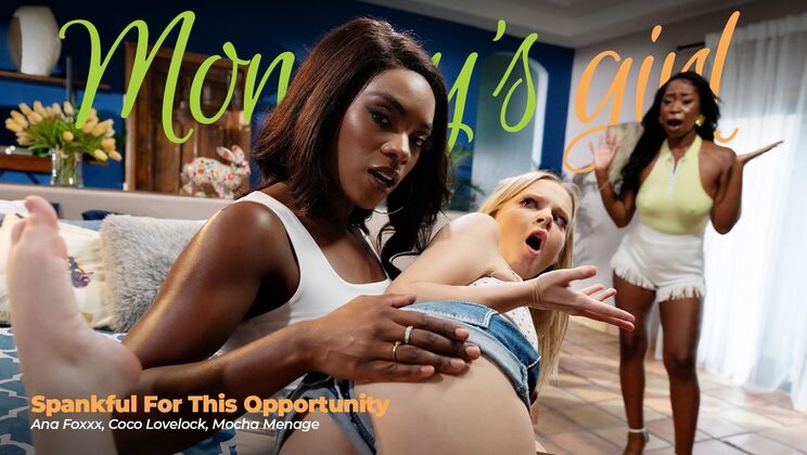 [Girlsway] - Big Natural Tits and Beautiful Ass in Lesbian Fun - Ana Foxxx - Mocha Menage - Coco Lovelock