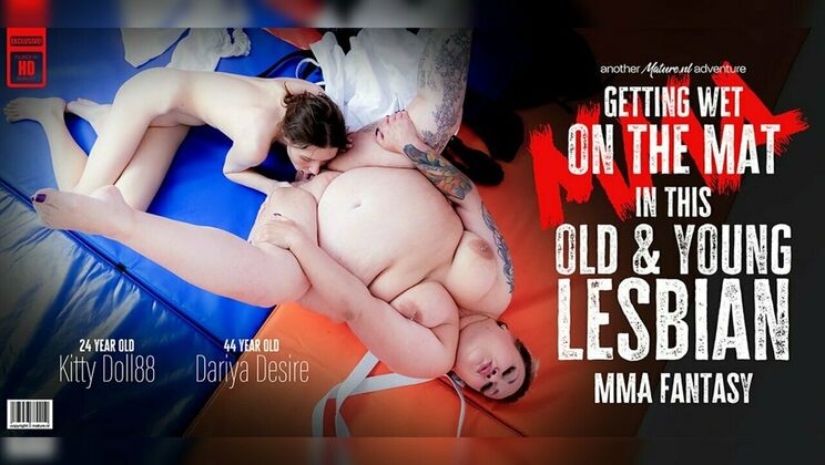 [Mature.nl] - Nympho Trainer Dariya Desire and Kitty Doll's Lesbian Sex - Kitty Doll88 - Dariya Desire