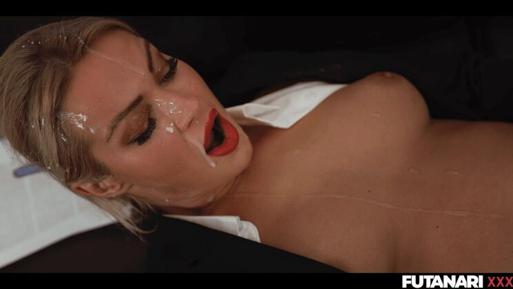 Businesswoman Cherry Kiss Gets Herself Off