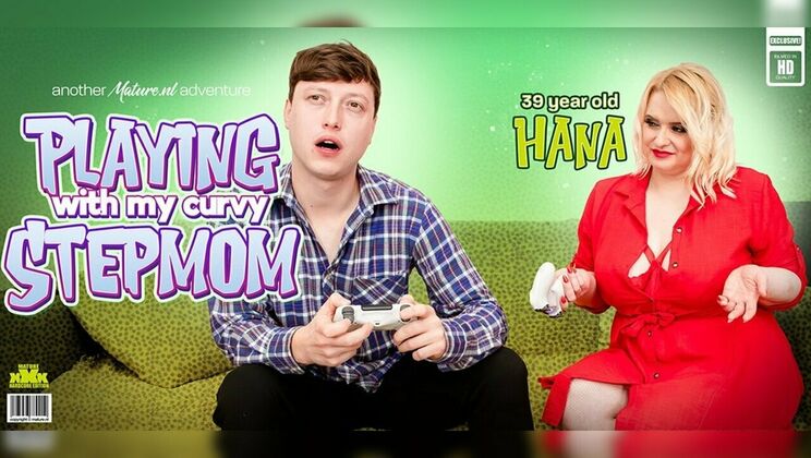 [Mature.nl] - Stepmom Hanna loves stepson's cum on her big tits