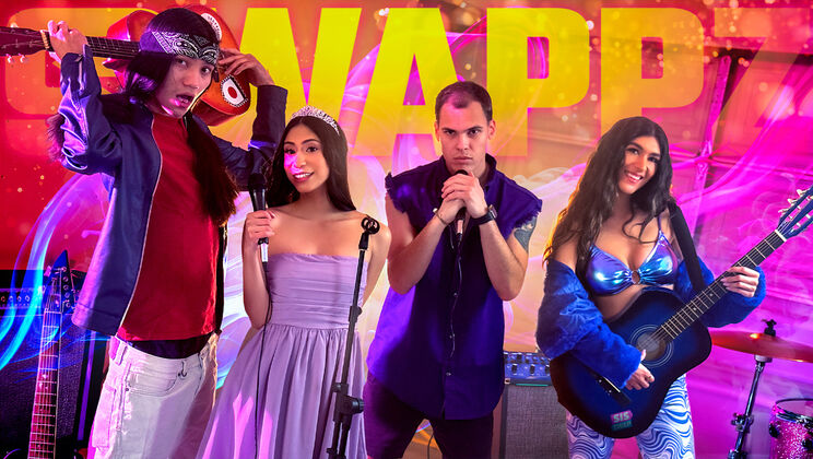 [SisSwap] -  Latina Petite Cum on Tits