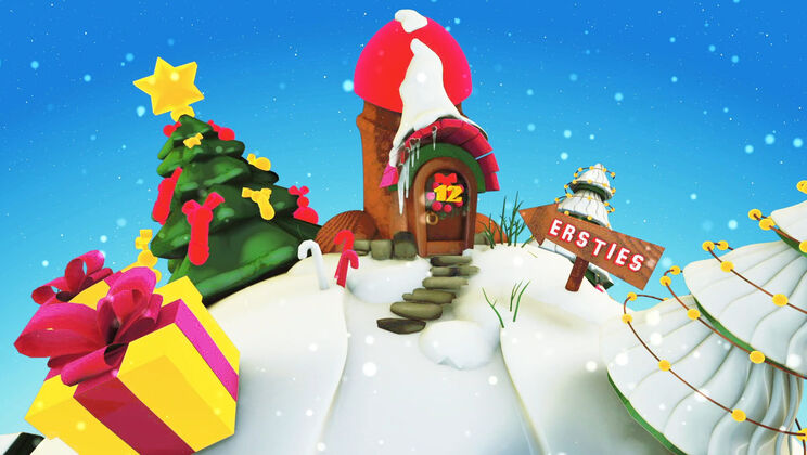 [Ersties] - Redhead & Brunette Lesbian Action - Advent Toy Surprise