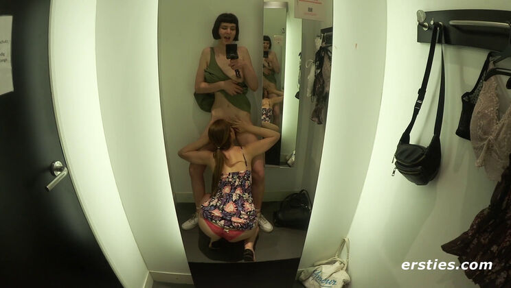 [Ersties] - Lesbian Outdoor Fun: Hairy & Trimmed Beauties Part Two