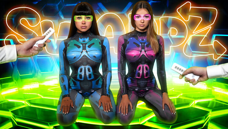 [SisSwap] - Robo-Stepsis Foursome - Jayden Marcos & Sage Roux Fuck Hard - Jayden Marcos - Sage Roux - Beca Barbie - Della Cate