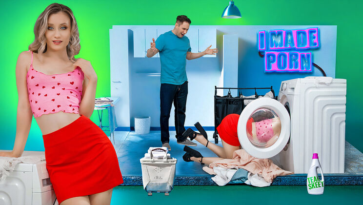 [IMadePorn] - Russian Teenager's Creampie and Gagging - Brad Knight - Lily Blossom