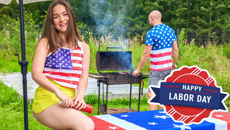 [ClubSweethearts] - Labor Day Fuck with Hazel Grace and Aleks Sam - Hazel Grace - Aleks Sam