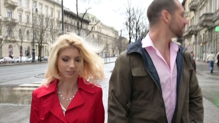 Blonde beauty Missy Luv gets her wet pussy rammed hard